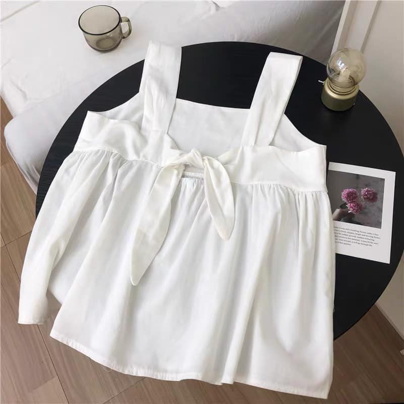 Áo hai dây chất đũi hàng đẹp (KÈM ẢNH THẬT) | BigBuy360 - bigbuy360.vn