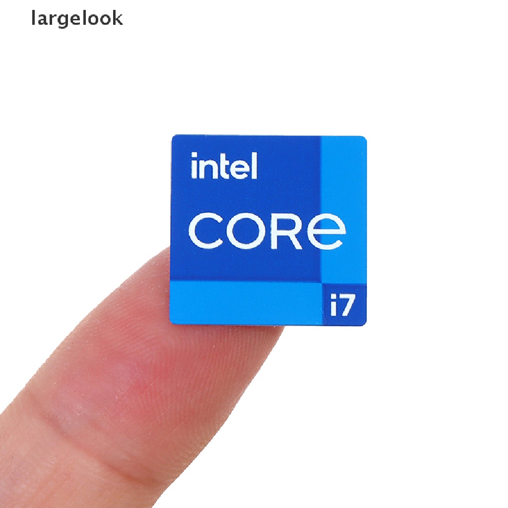 Bộ 5 Miếng Dán Trang Trí CPU Máy Tính Laptop i3 i5 i7 VPRO Thế Hệ 11 ♨Nóng Bỏng