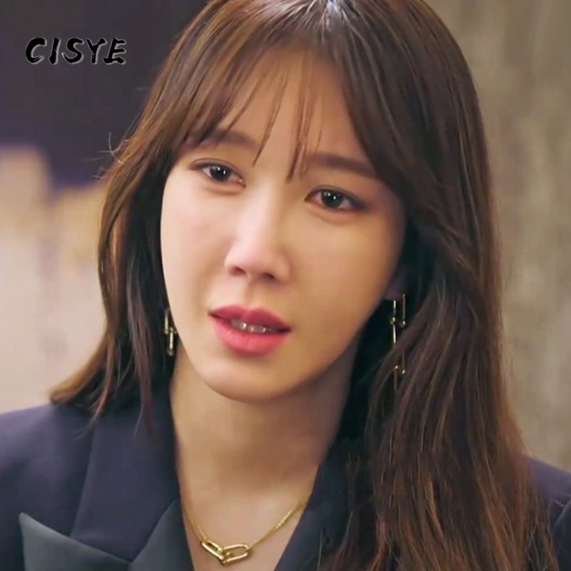 Dây chuyền kim loại thiết kế đơn giản thời trang theo phong cách hàn quốc