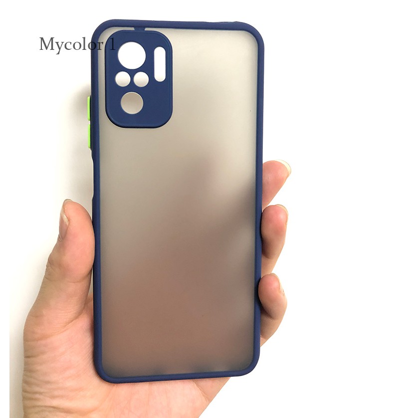 Ốp điện thoại mặt nhám chống sốc bảo vệ camera cho Redmi Note 11 10 10A 11s 10s 9T 9 9A 9C 9T 9S 8 Pro 4G 5G