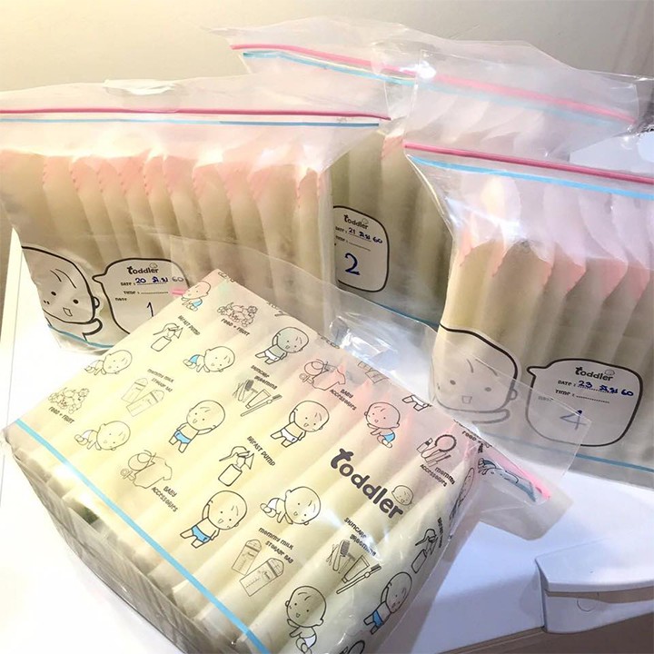 Ziplock Toddler Đa năng. (đựng thực phẩm, túi sữa, quần áo, vật dụng cá nhân)