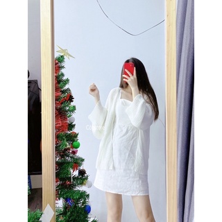 ÁO CARDIGAN LEN KHOÁC NHẸ