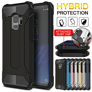 Ốp điện thoại Armor bằng cao su chống sốc dành cho Samsung A8 A9 2018 A7 2016 A6 2018 A6+ Plus