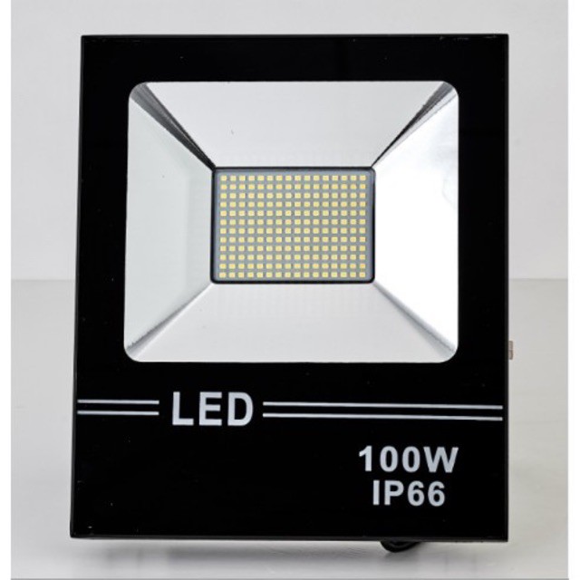 Đèn led pha 100w IP66 chống nước mặt kính