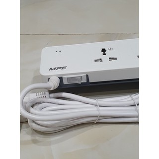 Ổ Cắm có dây Di Động MPE AM2S-3USB
