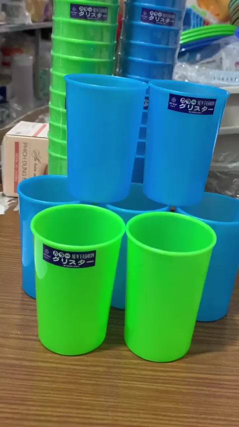Cốc Nhựa Uống Nước Trà Đá Tem Xanh Việt Nhật 300ml mã 6213 | BigBuy360 - bigbuy360.vn