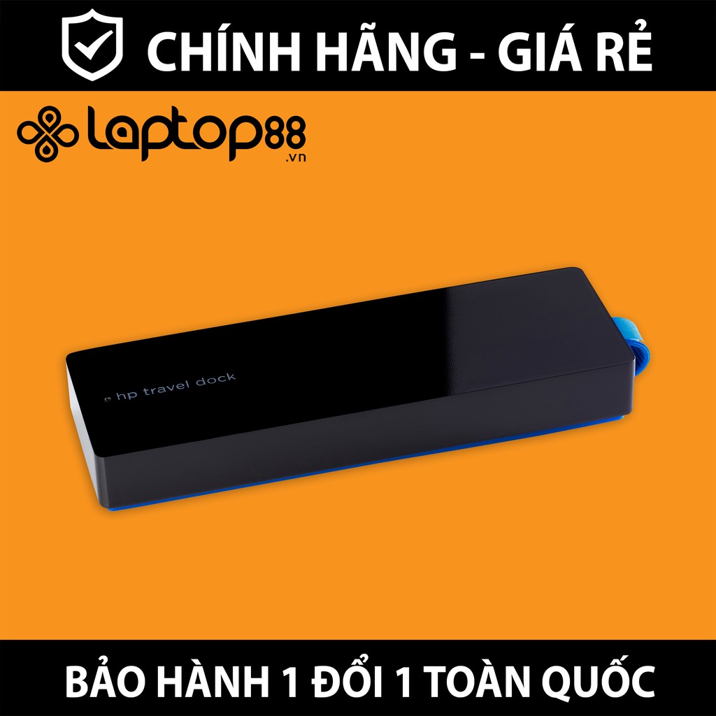 Bộ chuyển đổi HP USBC Travel Dock (T0K29AA) Bảo hành 12 tháng