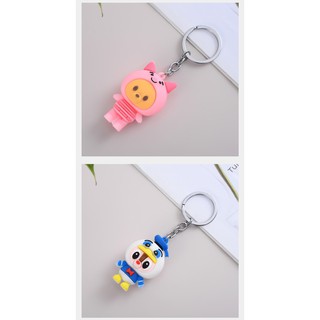Móc Khoá Thú 2 Mặt Mới Siêu Cute