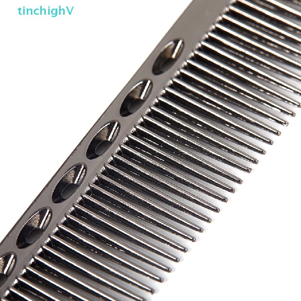 Lược Kim Loại Nhôm Tạo Kiểu Tóc Chống Tĩnh Điện 1 Cái