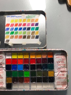 Pocket Vangogh 41 màu 0.6ml