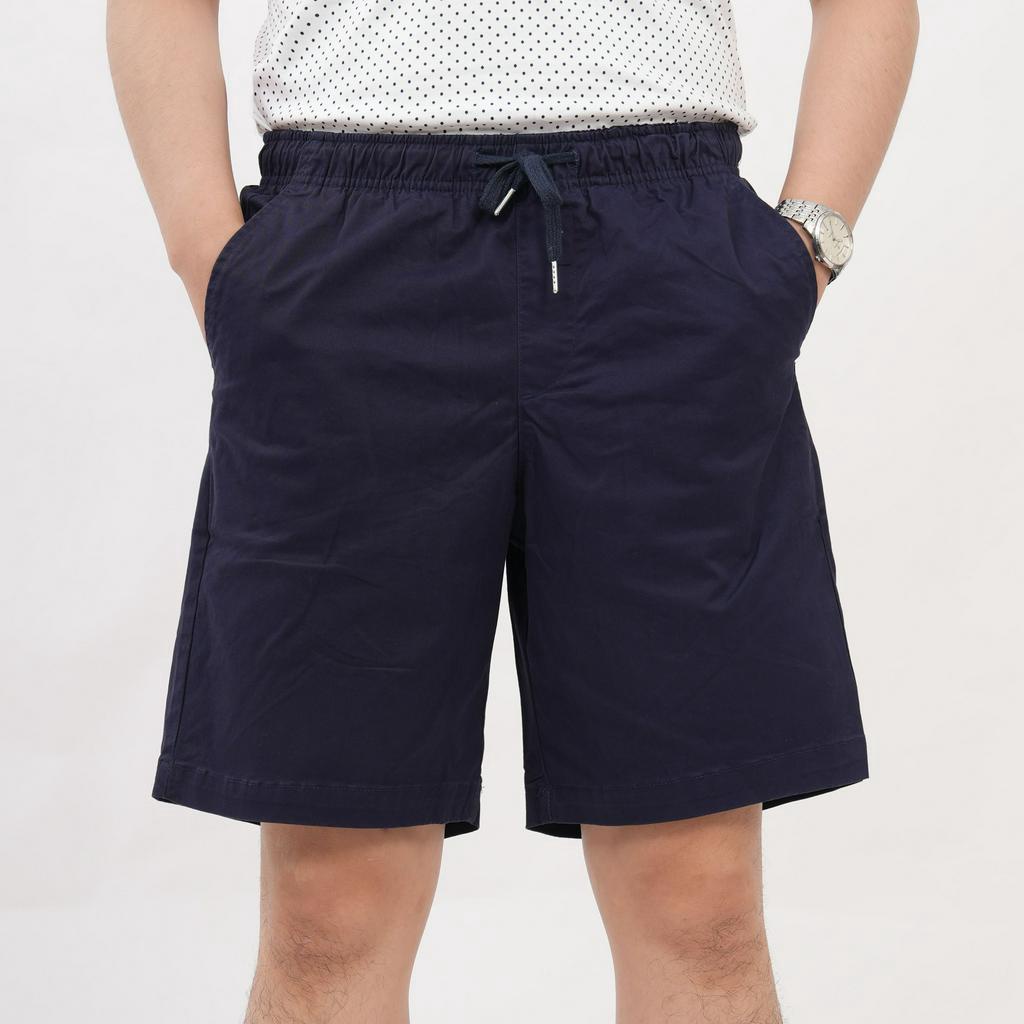 Quần short nam lưng thun chất kaki cao cấp