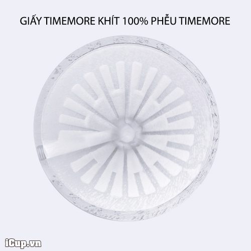 TIMEMORE | Túi 100 giấy lọc cà phê 1-2 người V60 Cone Shaped