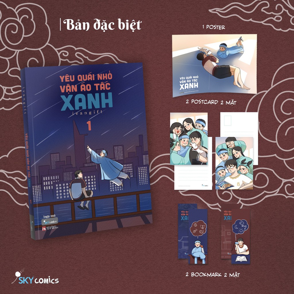 Sách - Yêu Quái Nhỏ Vận Áo Tấc Xanh - Tập 1