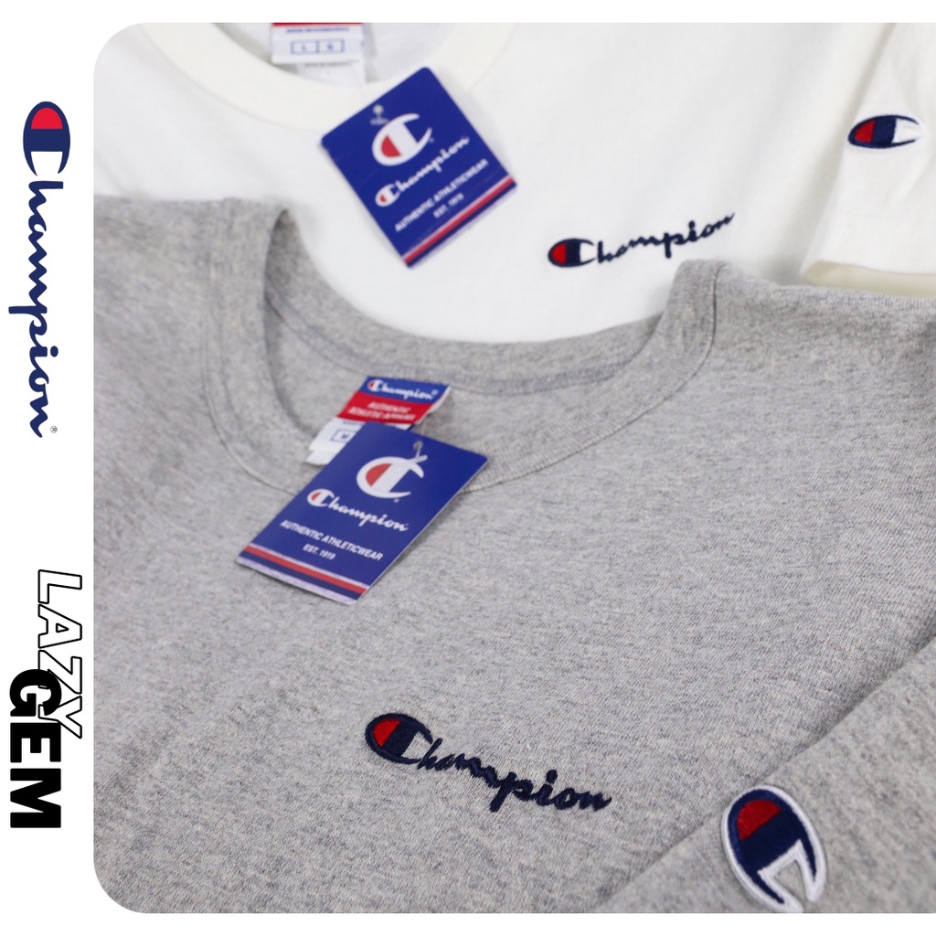 Áo Thun Champion Thêu Logo HERITAGE - AUTHENTIC 100% ĐƯỢC NHẬP TRỰC TIẾP TỪ MỸ