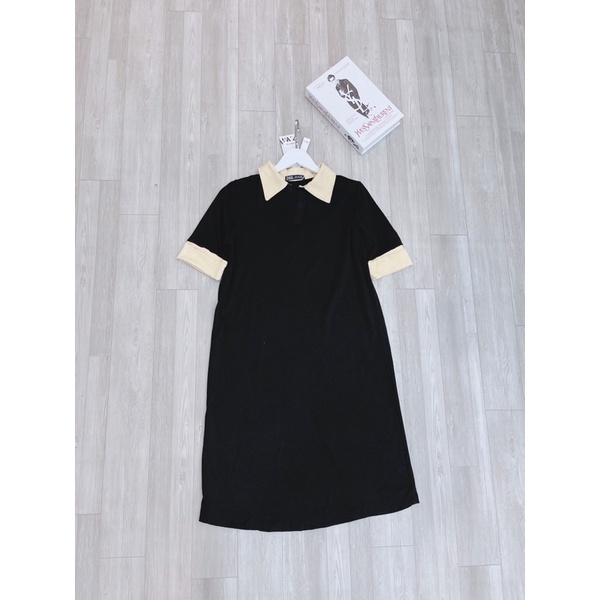 ĐẦM SUÔNG PHỐI CỔ BE CHO NỮ