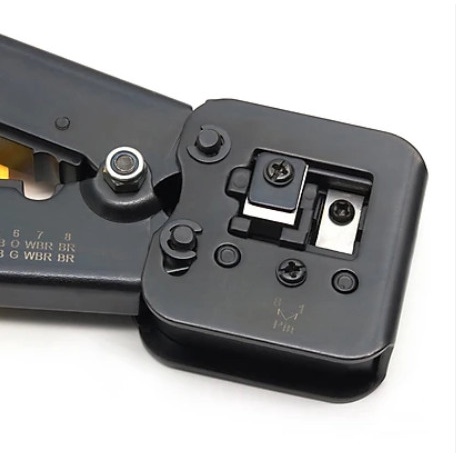 Kềm mạng xuyên thấu - Hạt Mạng Xuyên Thấu CAT6E/5E, Loại Cao Cấp, Bảo Hành 3 Tháng