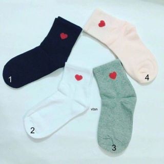 (Xả kho) Tất tim 7k