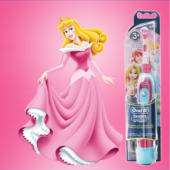 Bàn chải đánh răng tự động chạy Pin cho bé 2-10 tuổi