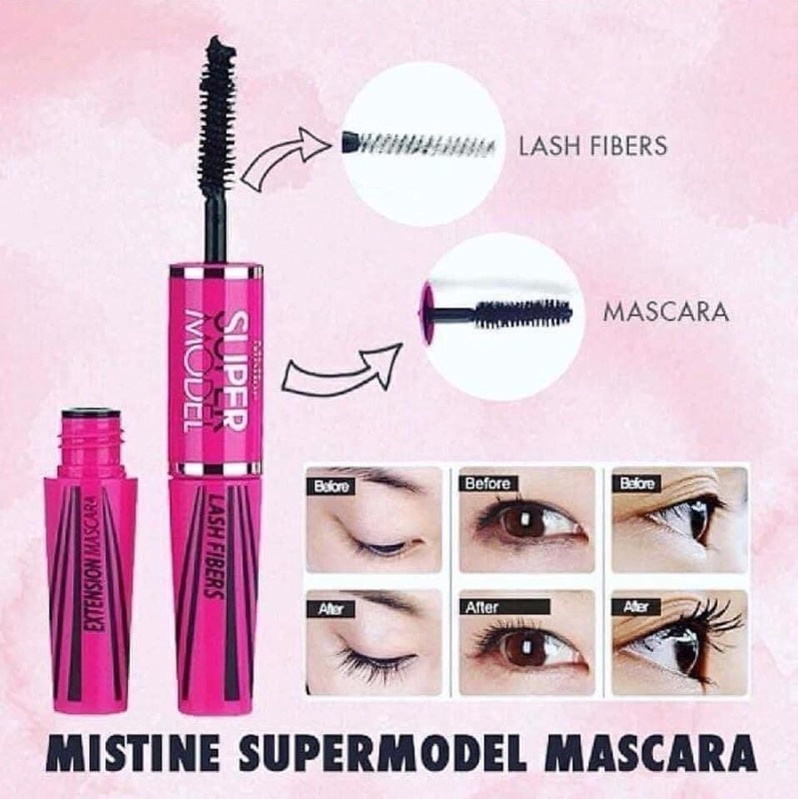 MASCARA MISTINE SUPER MODEL 2 ĐẦU THÁI LAN
