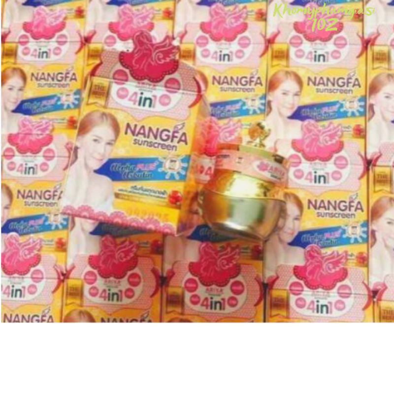 Kem Chống Nắng NangFa sunscreen,kem dưỡng trắng da nâng tone tự nhiên.
