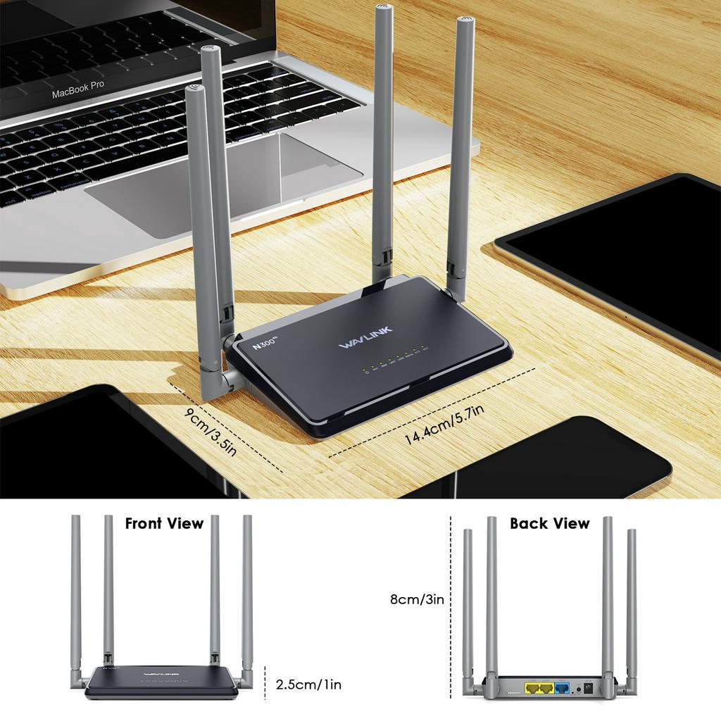 Thiết Bị Phát WiFi WAVLINK N300 4G Tốc Độ Cao 4G LTE Hỗ Trợ Thẻ SIM 300Mbps