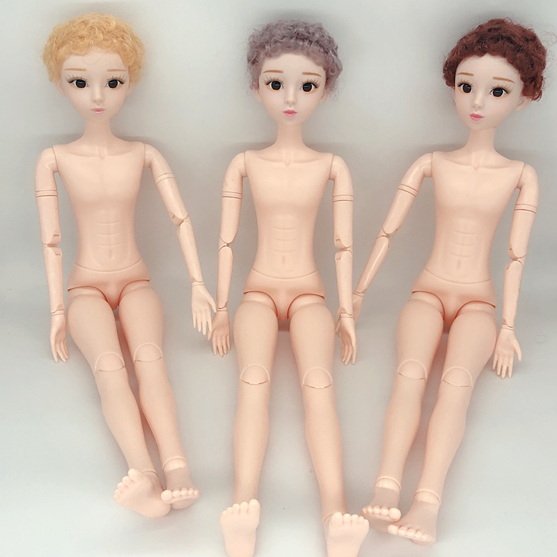 Búp Bê BJD 60cm Có Khớp Nối Với Mắt 3D Tỉ Lệ 1 / 6