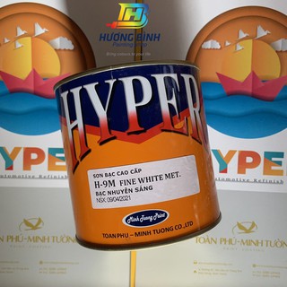 HYPER - Sơn dành cho ô-tô, xe máy màu BẠC NHŨ (H14X,H9M,H18M)
