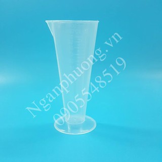 Ly đong nhựa định lượng 100ml - dụng cụ pha chế