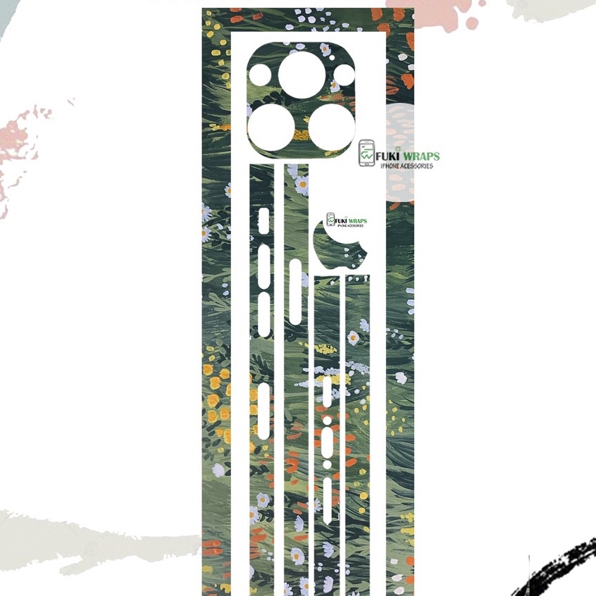 Combo 2 Tấm Dán Viền , Camera  Họa Tiết Dành cho i12prm , ip12 , 12Pro - FukiShop