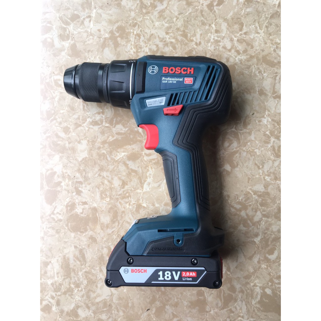 Máy khoan pin 18V GSR 18V-50 chính hãng Bosch