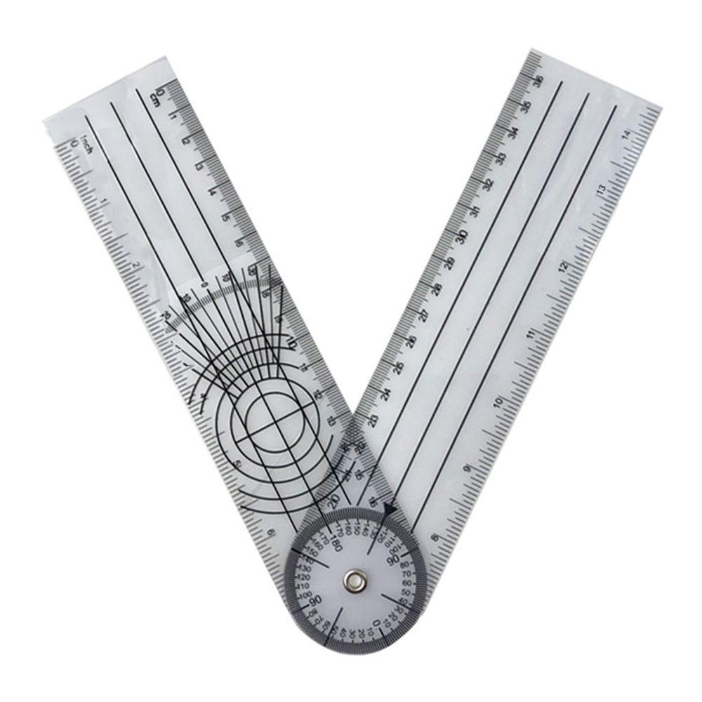 Set 3 Thước Đo Góc 0-140mm Chuyên Nghiệp