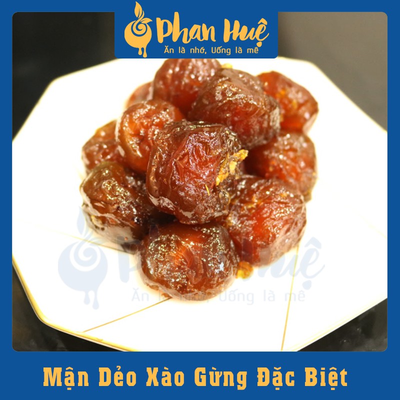 Mận dẻo xào gừng chua ngọt Phan Huệ hộp 150g 300g 500g đặc Sản Hà Nội