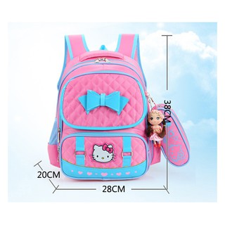 Balo trẻ em Hello Kitty chống gù lưng BB502