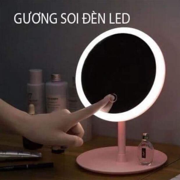 Gương soi đèn LED tròn