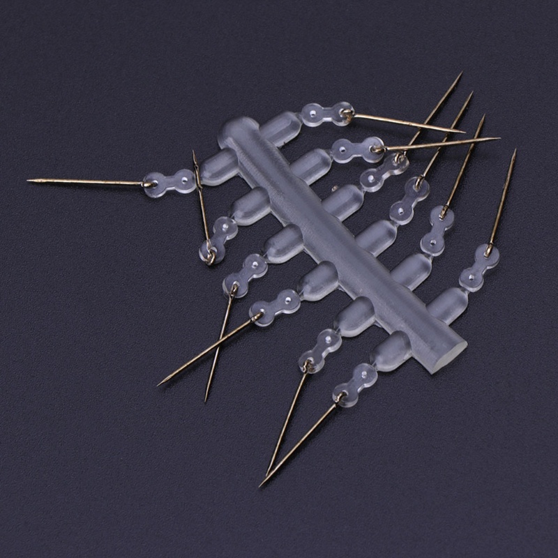 QQ Set 12 Móc Câu Cá Kèm Vòng Silicone Chuyên Dụng