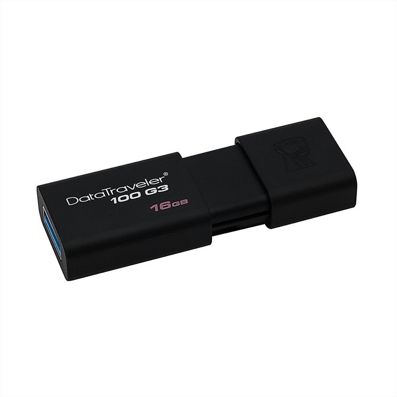 1️⃣6️⃣ USB Kingston DT100G3 16GB nắp trượt tốc độ upto 100MB/s