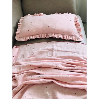 Khăn tắm xô Muslin Hàn Quốc 1m*1m
