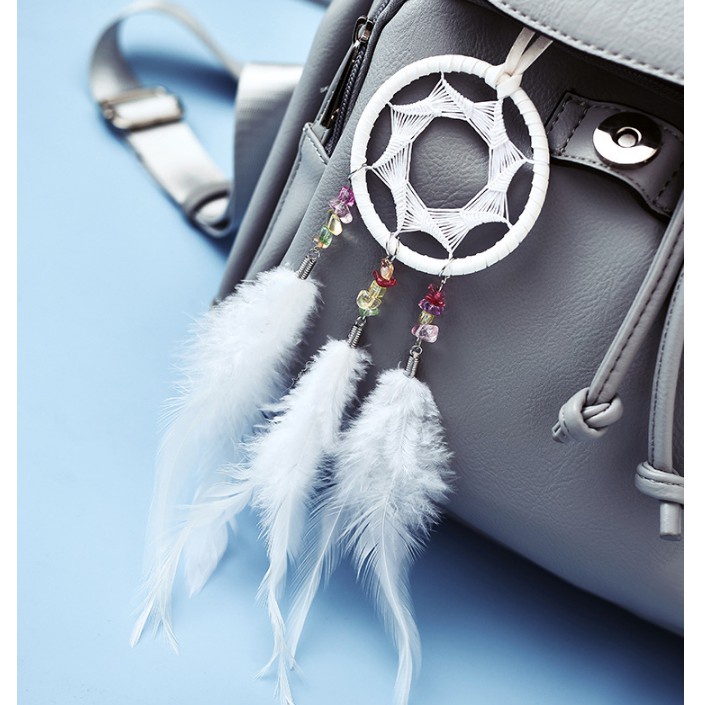 Dreamcatcher Bùa Đuổi Bắt Giấc Mơ Ngủ Trang Trí Phòng Ô Tô