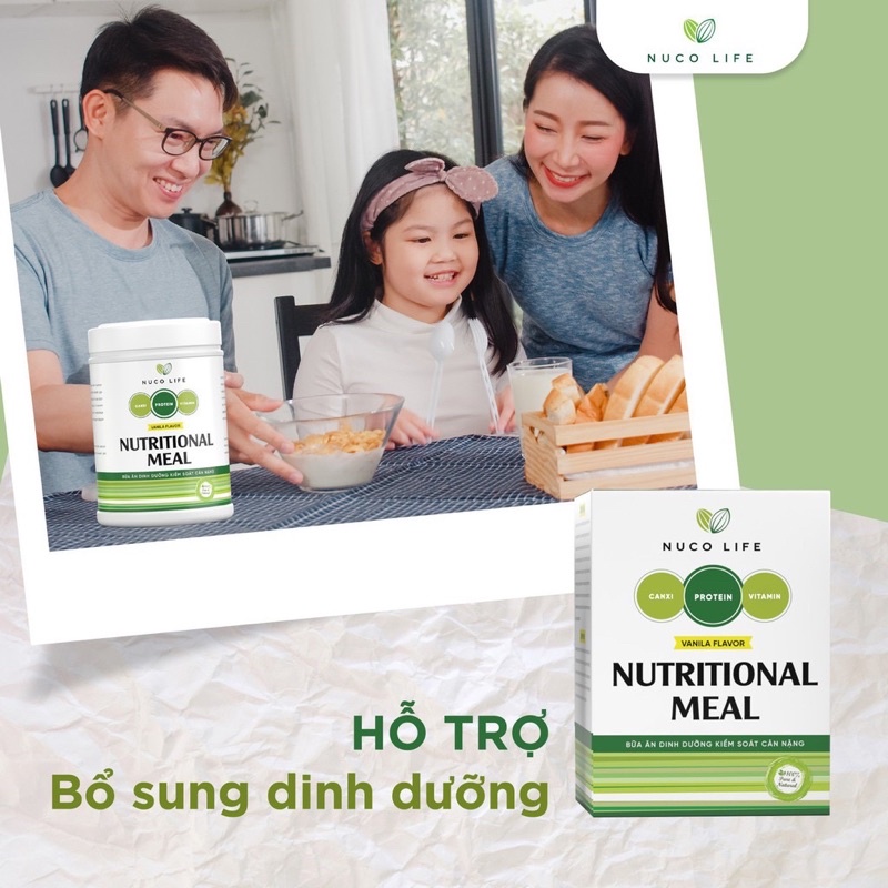 BỮA ĂN DINH DƯỠNG KIỂM SOÁT CÂN NẶNG NUTRITIONAL MEAL  tại Nguyễn Gia group