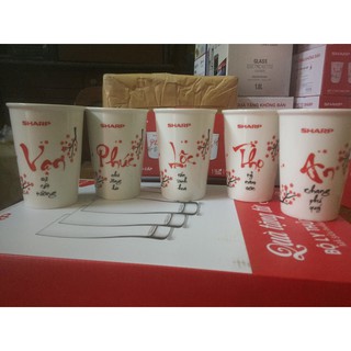 Bộ ly sứ cao cấp Donghwa PR-DHS6