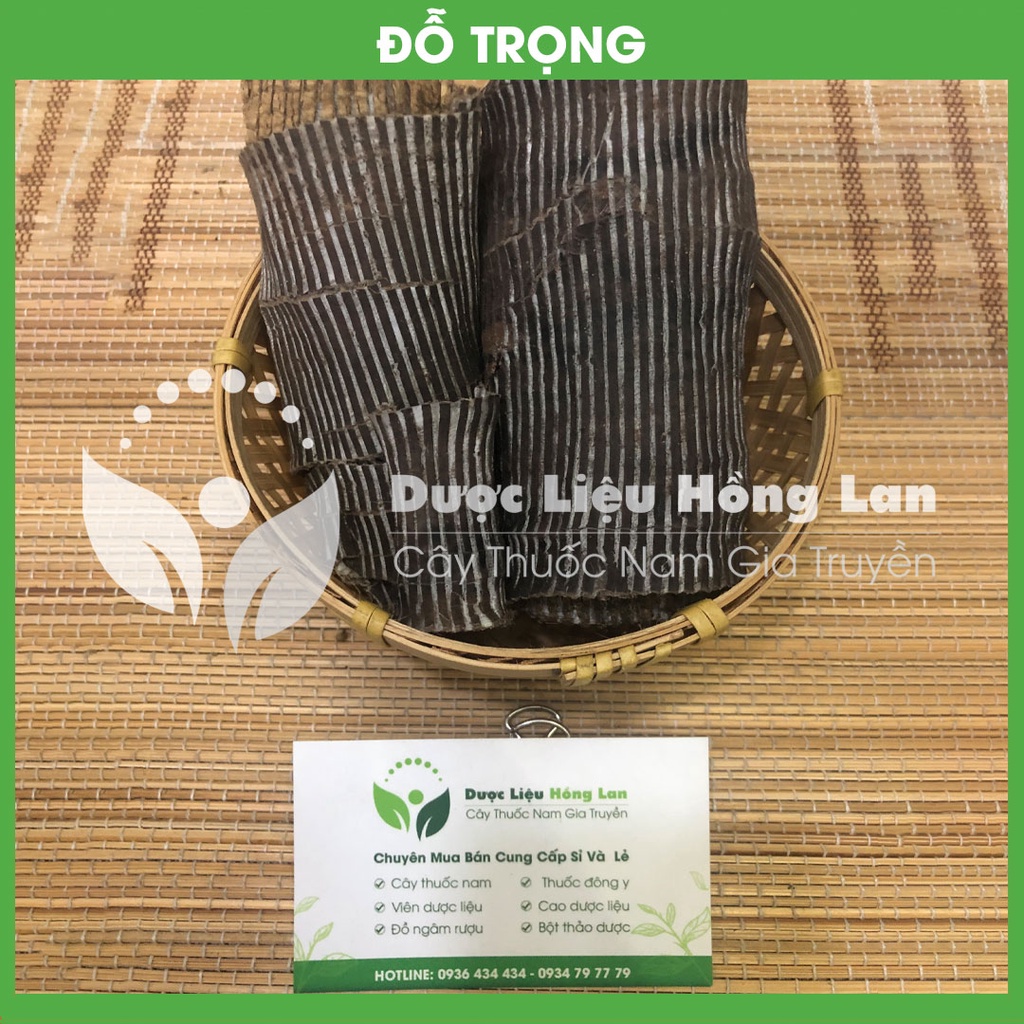 VỎ CÂY ĐỖ TRỌNG khô đóng gói 1kg - congtyduoclieuhonglan