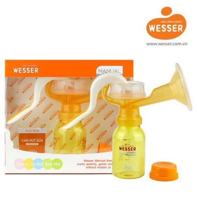 Máy hút sữa bằng tay wesser