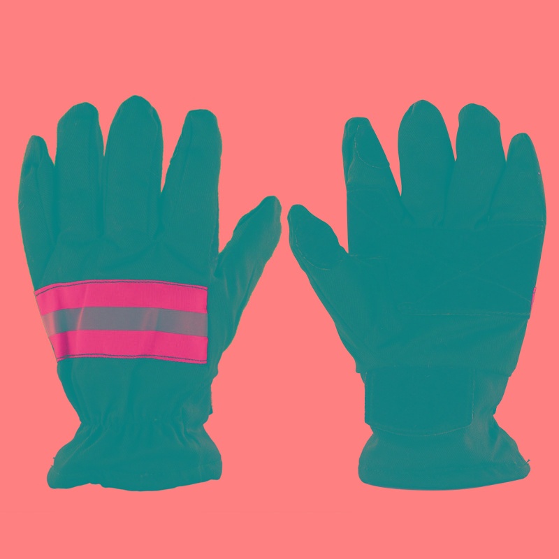 Găng Tay Bảo Vệ Chống Cháy Kèm Dây Đeo Phản Quang An Toàn