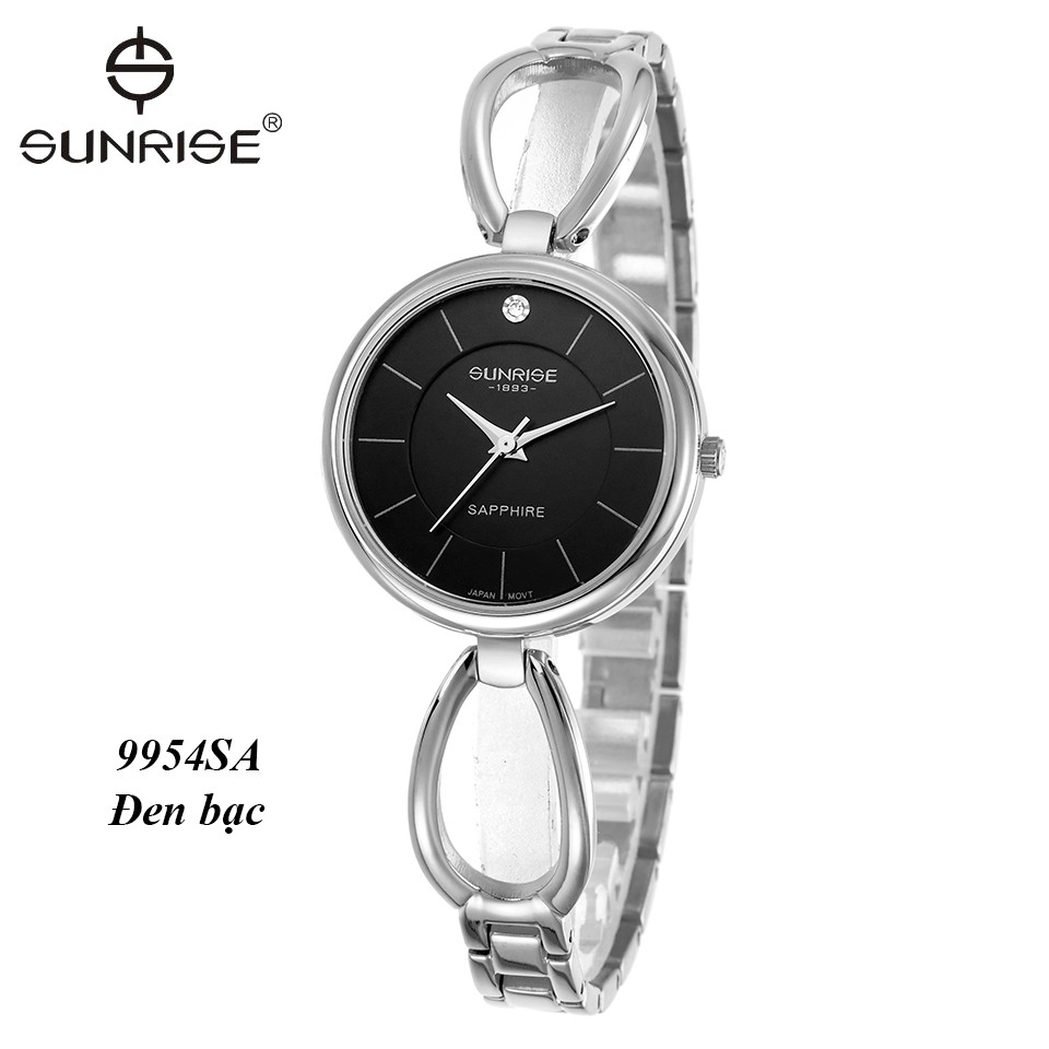 Đồng hồ nữ siêu mỏng Sunrise 9945SB và 9954SA kính Sapphire chống xước chống nước tố | BigBuy360 - bigbuy360.vn