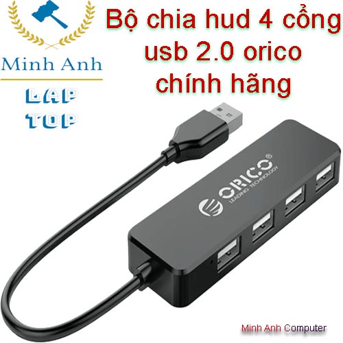 Bộ chia Usb 2.0 4 cổng ORICO FL01 - Bảo Hành 12 tháng