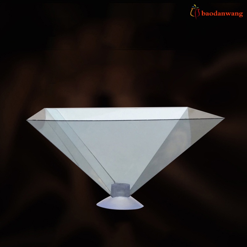 Máy chiếu mini hình kim tự tháp 3D bền bỉ thông dụng cho điện thoại thông minh