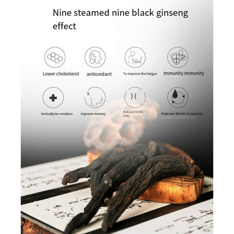 Hắc Sâm Thái Lát Daedong Hàn Quốc Cao Cấp Hộp 3 Lọ x 75g