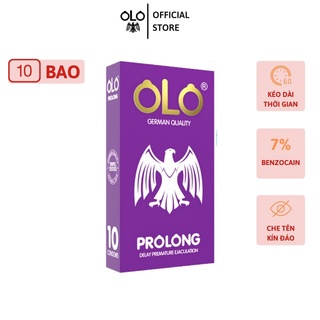 Bao cao su OLO PROLONG kéo dài thời gian siêu mỏng