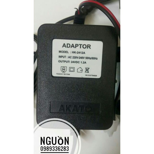 ĐỔI NGUỒN ADAPTER MÁY LỌC NƯỚC AKATO 24V