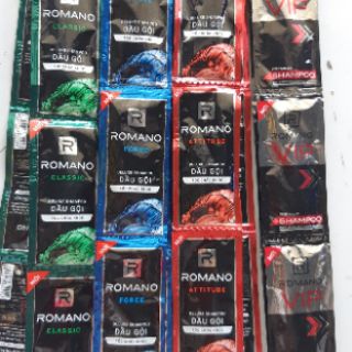 Dây dầu gội Romano (đủ màu dây 14 gói)